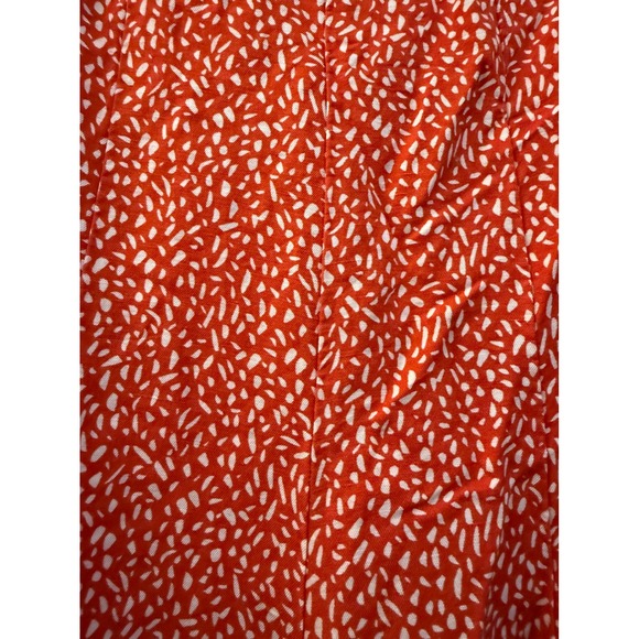 Anthropologie Moglea Dappled A-Line Red & White Micro Dot Maxi Skirt Women's - 0 - Picture 11 of 12